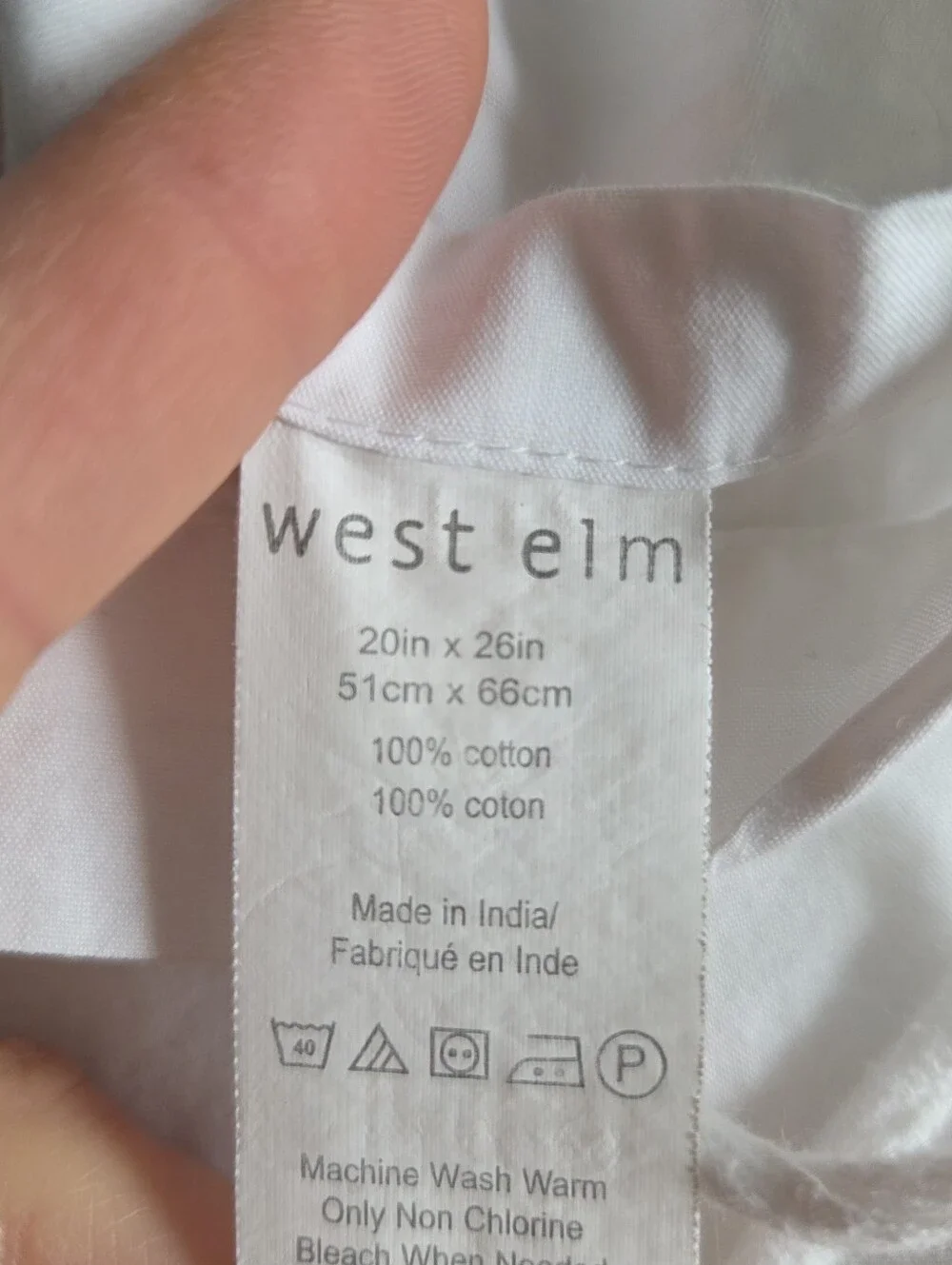 West Elm soft white